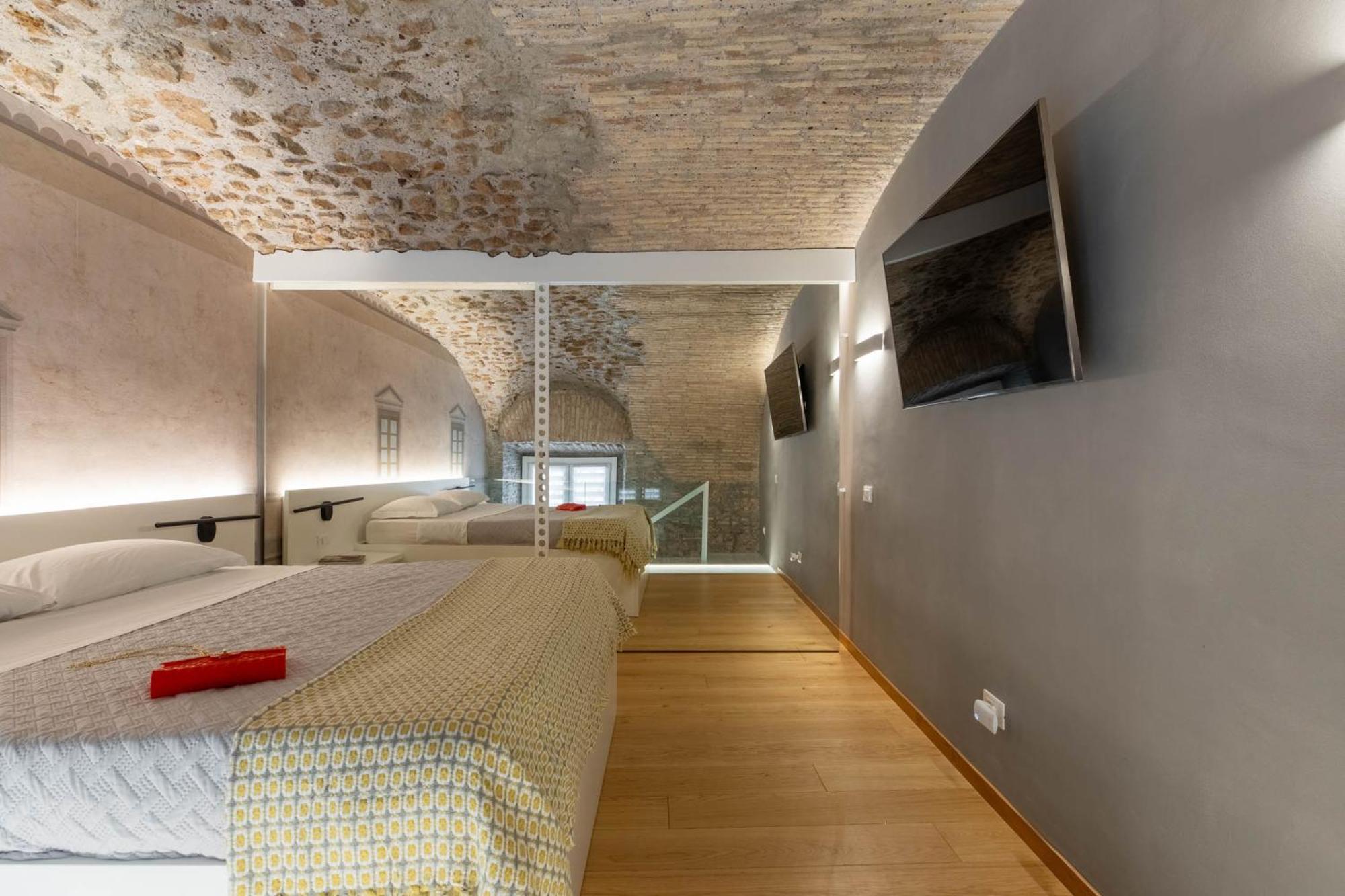 Ferienwohnung Iflat Glass And Stone Loft Rom Exterior foto